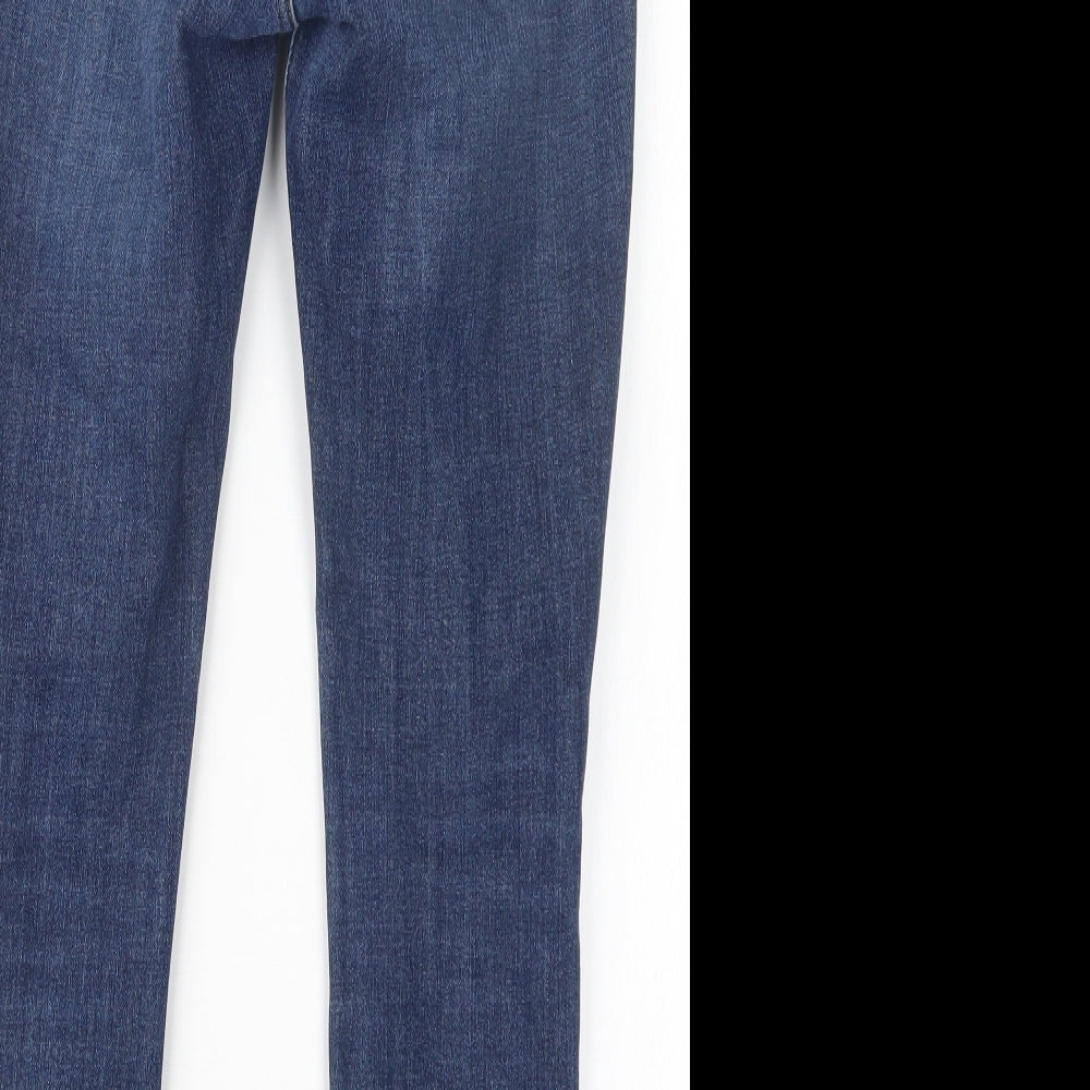 NEXT Womens Blue  Denim Skinny Jeans Size 10 L25 in