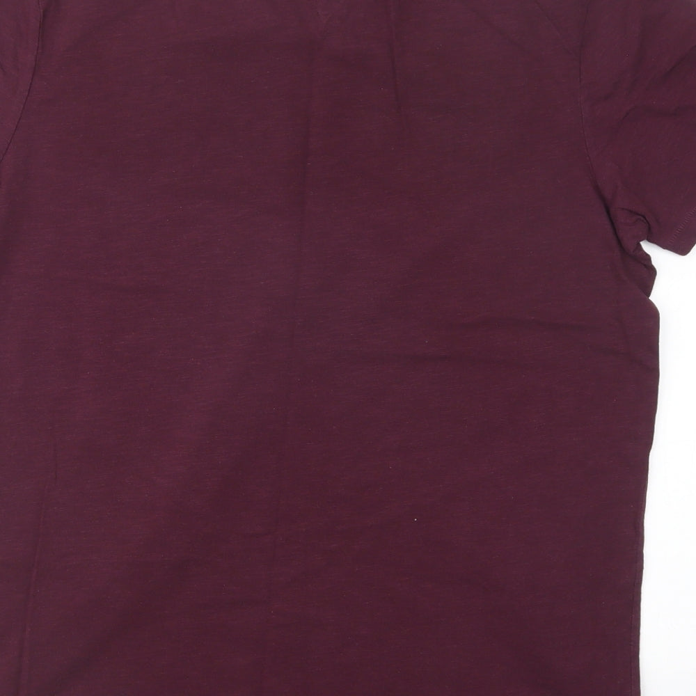 Debenhams Mens Purple    T-Shirt Size M