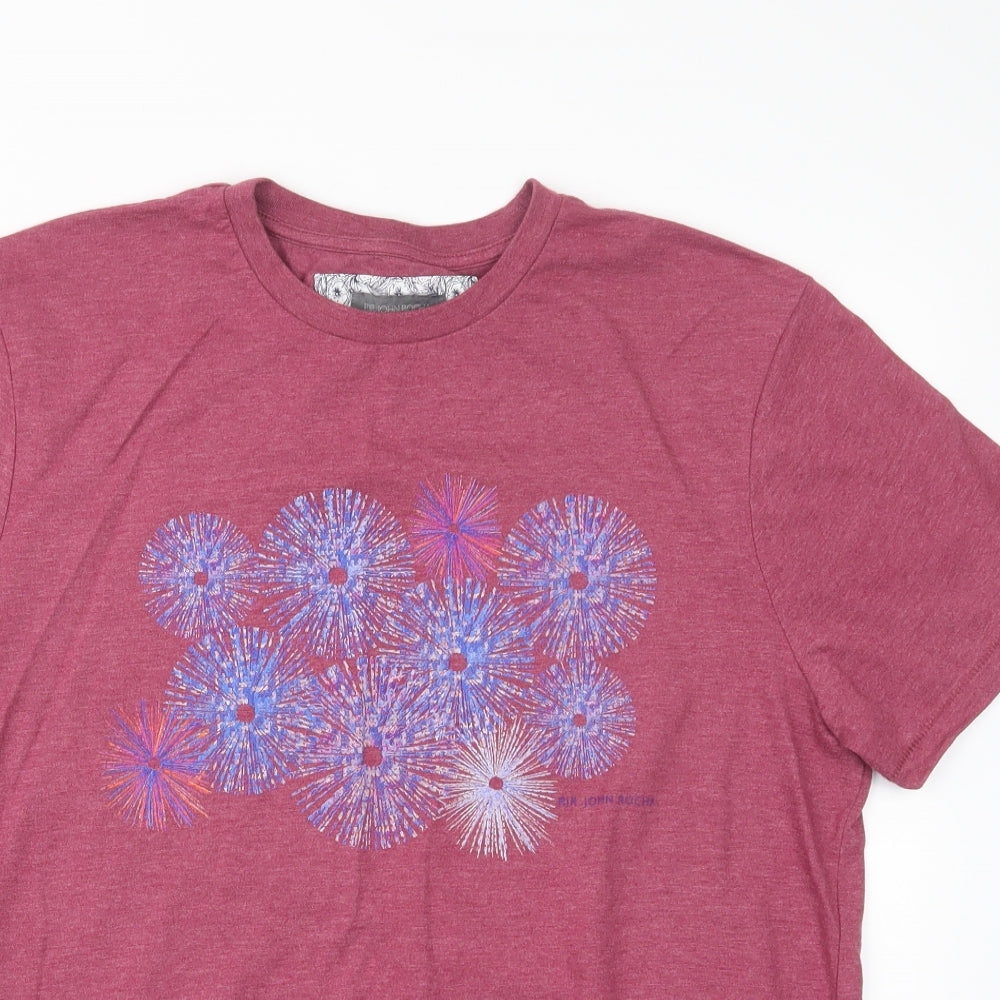 RJR.John Rocha Mens Pink    T-Shirt Size M