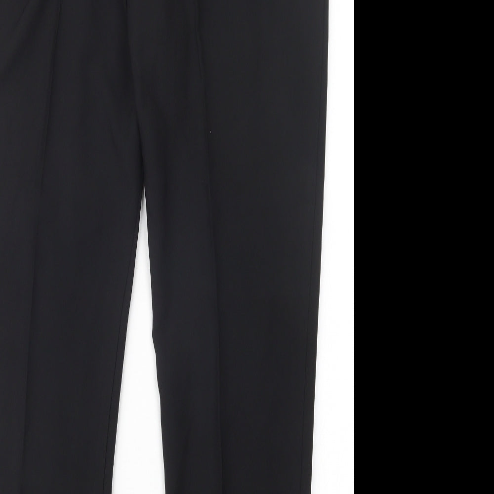 George Womens Black   Trousers  Size 12 L28 in