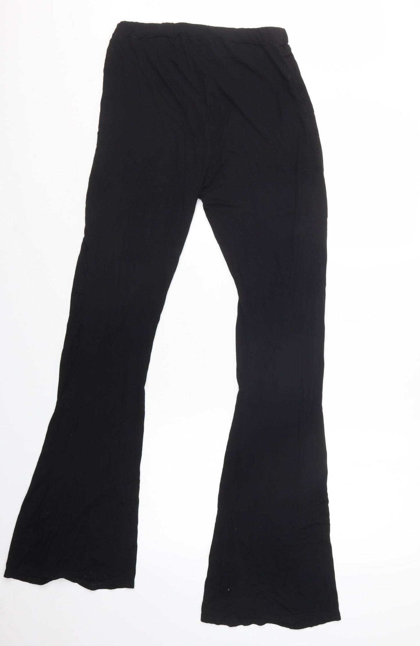 Boohoo Womens Black   Trousers  Size 12 L31 in