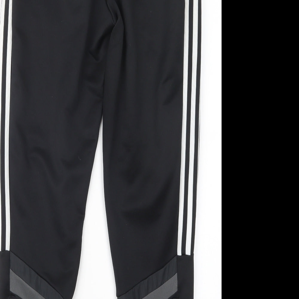 adidas Mens Black   Compression Trousers Size S L27 in