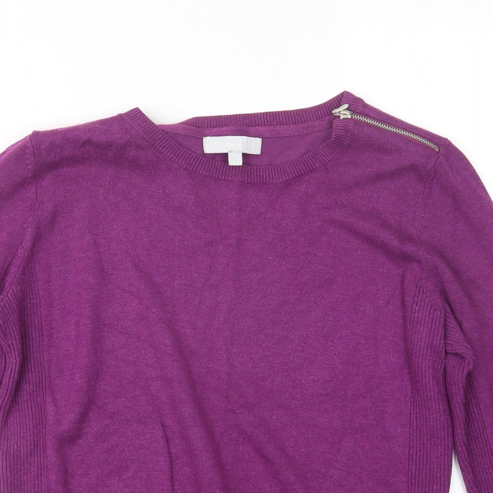 Red Herring Womens Purple   Pullover Jumper Size 14