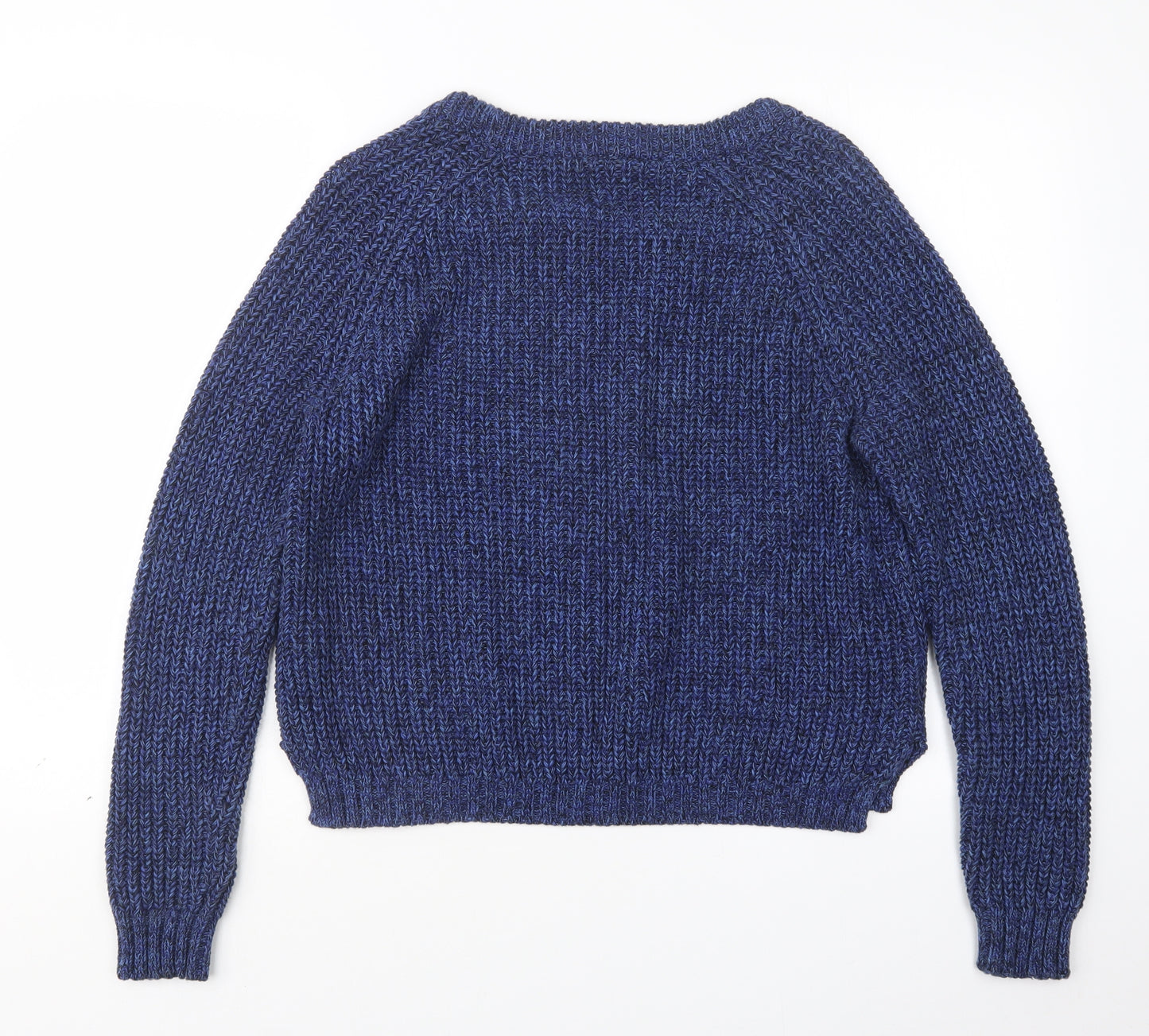 French Connection Womens Blue  Knit Pullover Jumper Size S