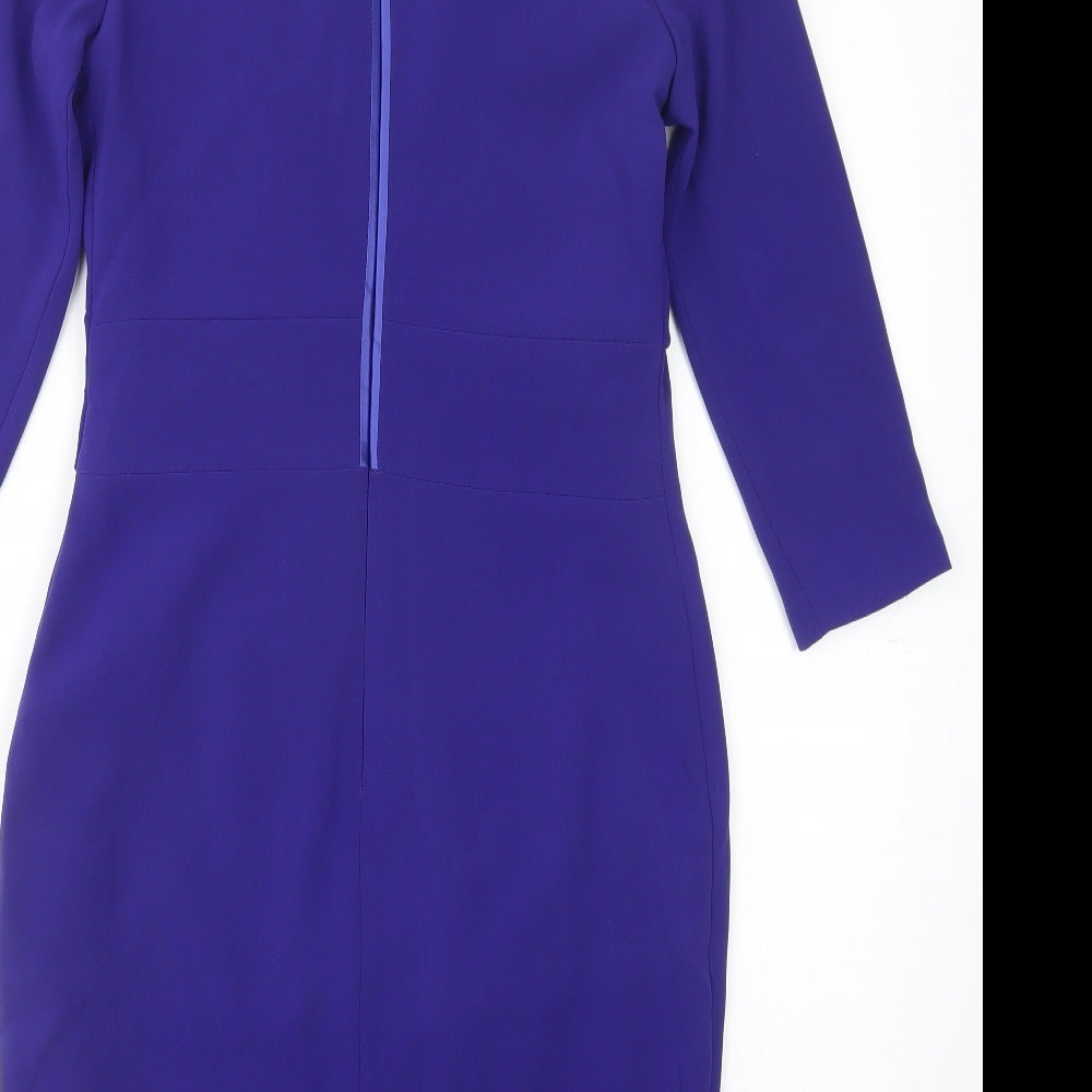 Coast Womens Blue   Shirt Dress  Size 10