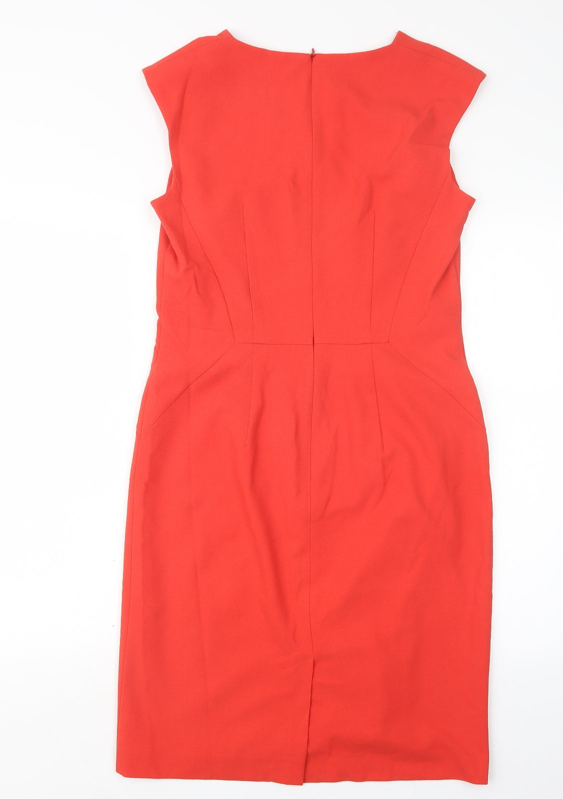 Laura Ashley Womens Orange   Shirt Dress  Size 10