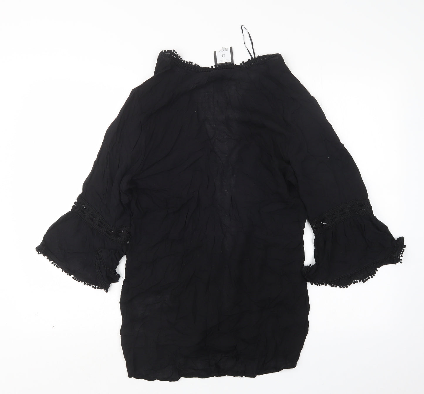 New Look Womens Black   Kimono Jacket Size M