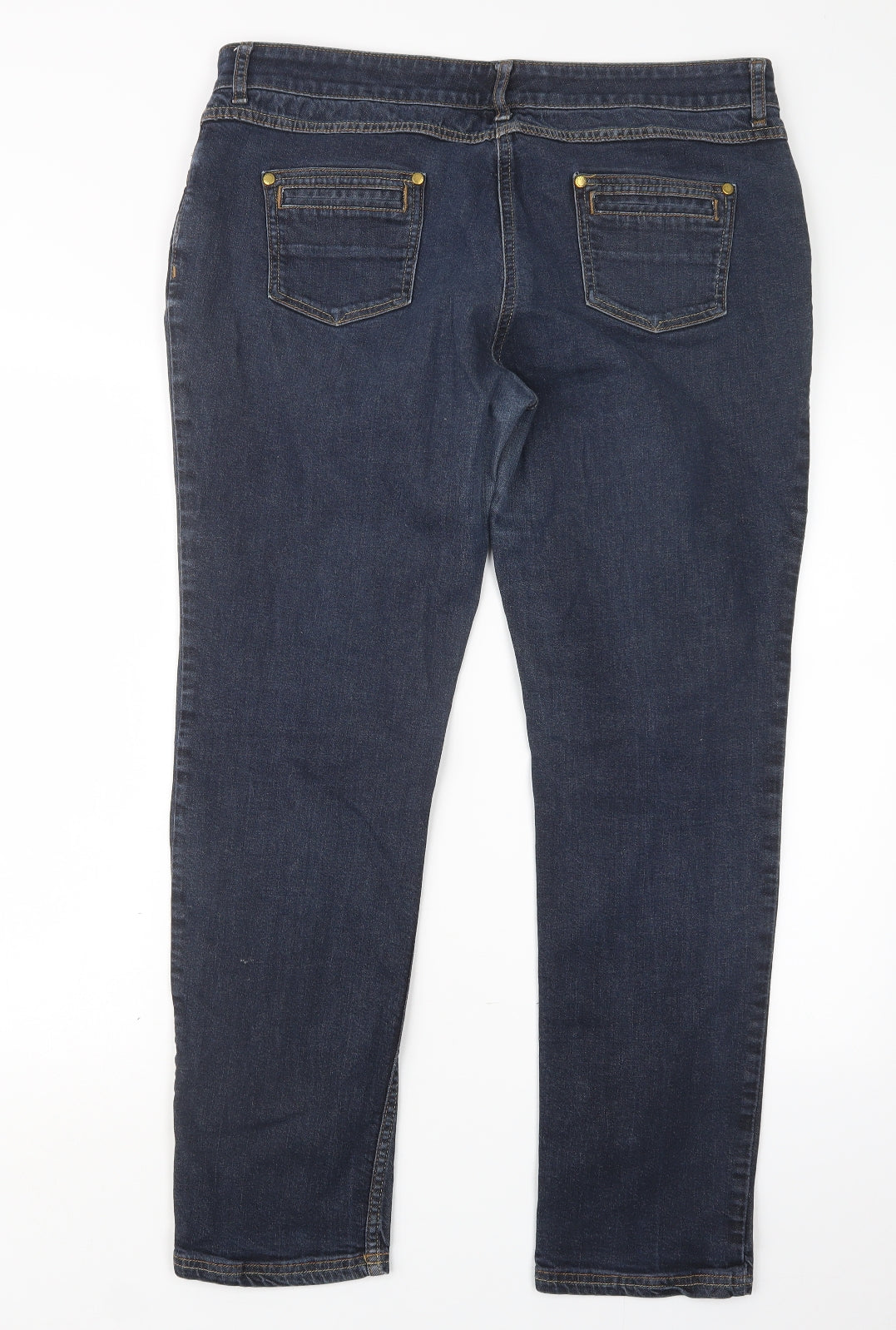 Jasper Conran Womens Blue  Denim Skinny Jeans Size 16 L28 in