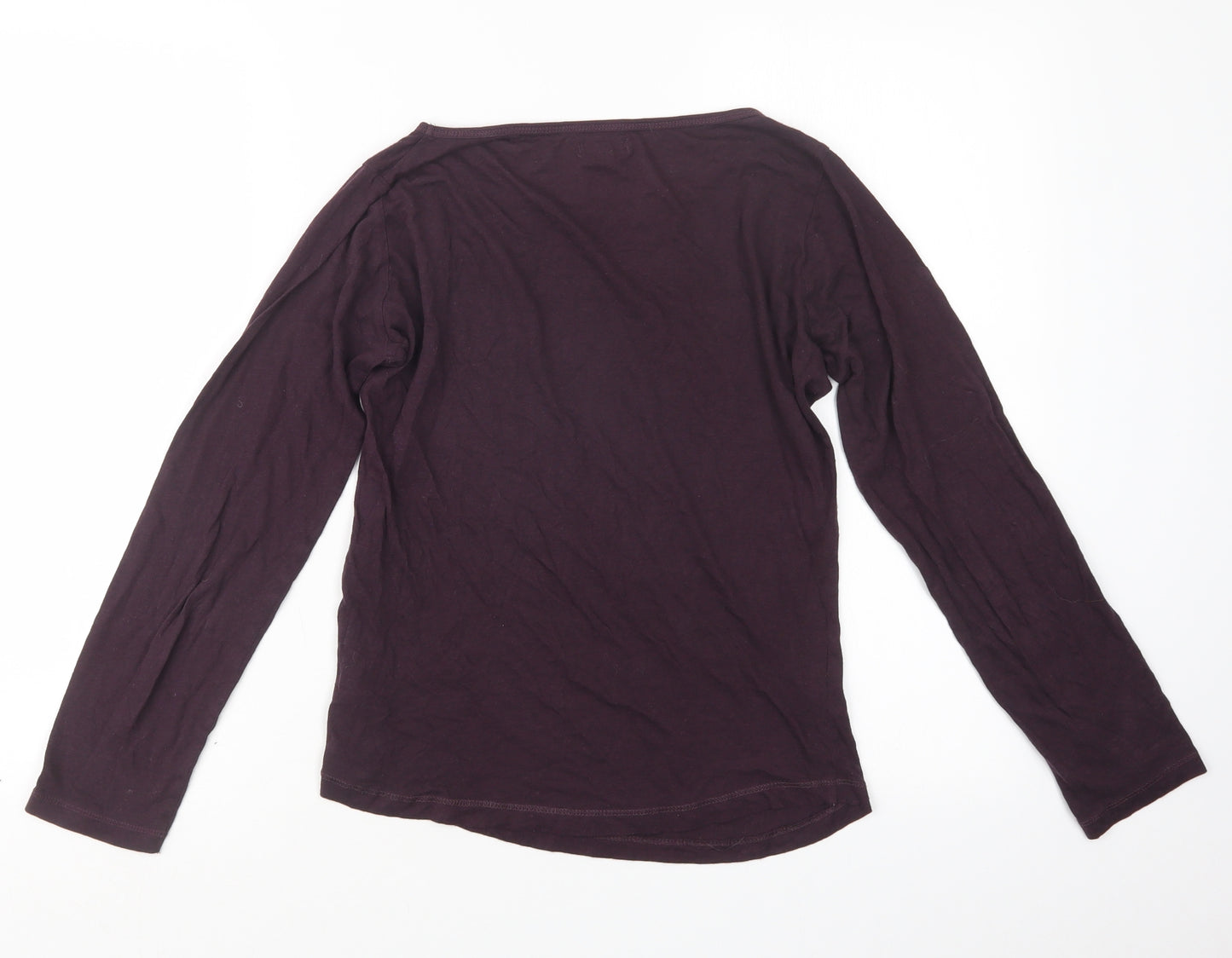 New Look Womens Purple   Basic T-Shirt Size 12