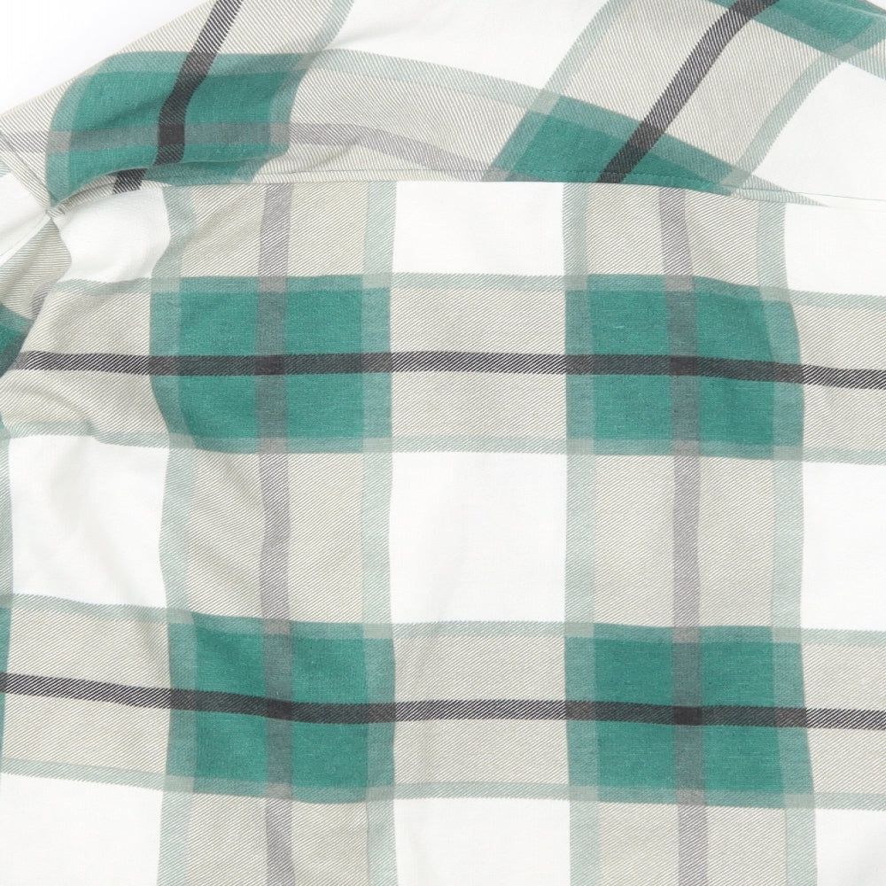 Rising Womens Green Check  Jacket  Size M