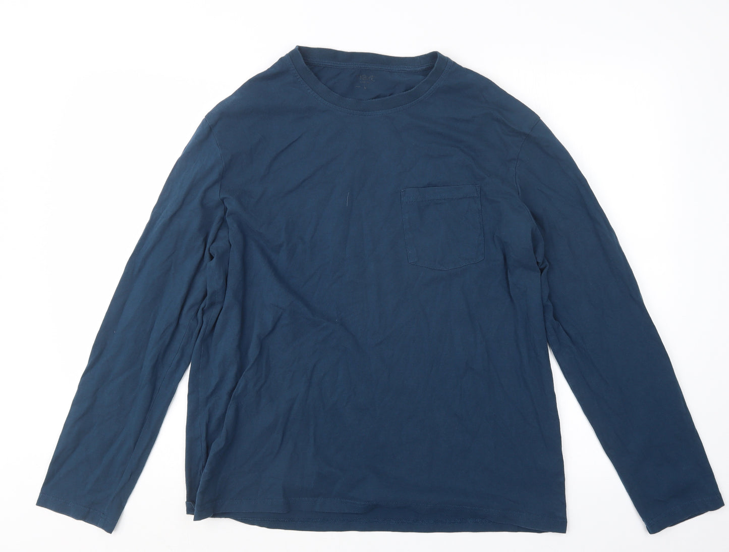 NEXT Mens Blue Geometric   Pyjama Top Size L