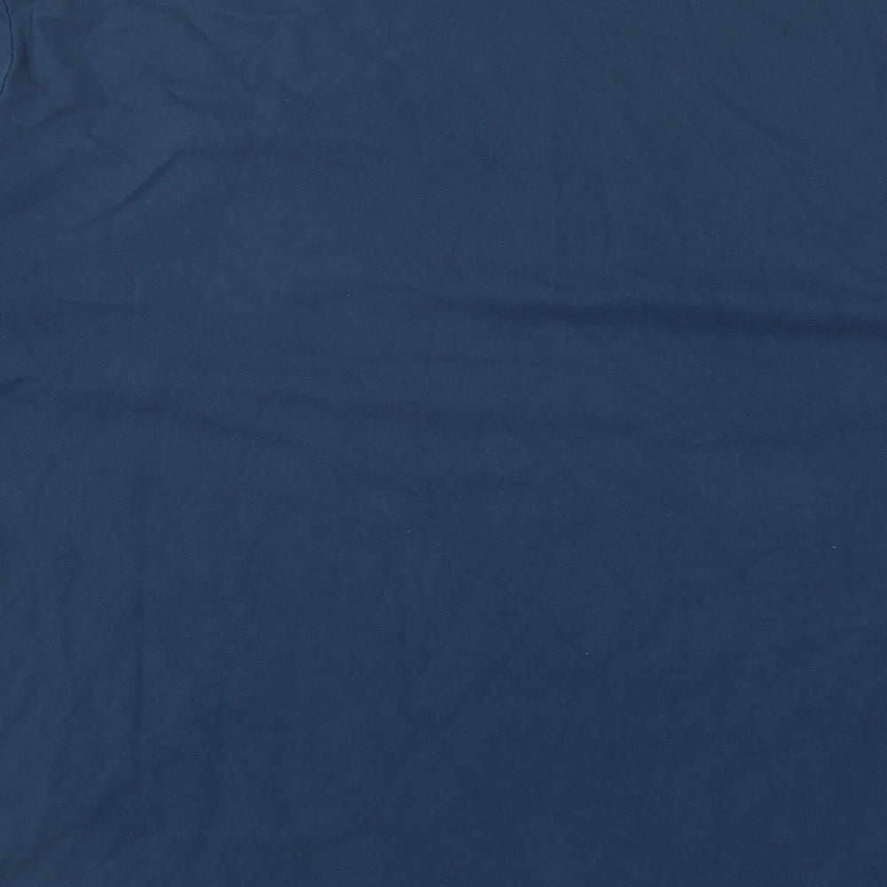 NEXT Mens Blue Geometric   Pyjama Top Size L
