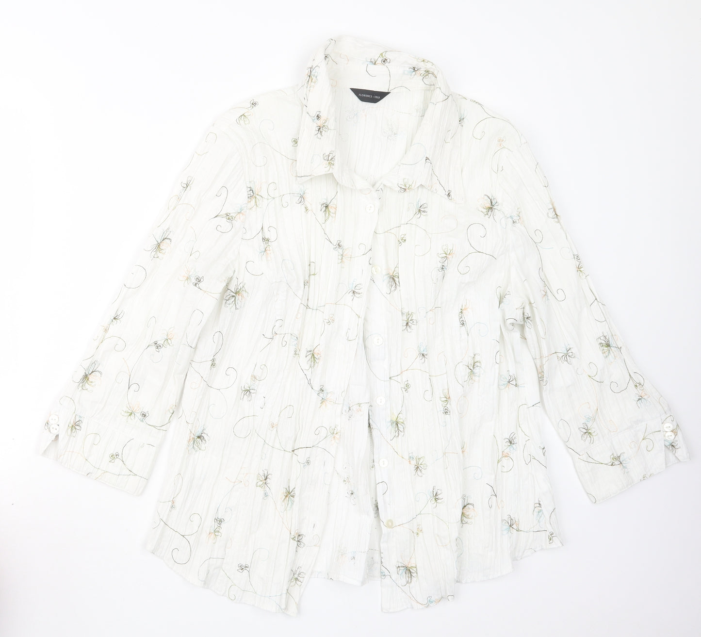 Florence + Fred Womens White   Basic Button-Up Size 20