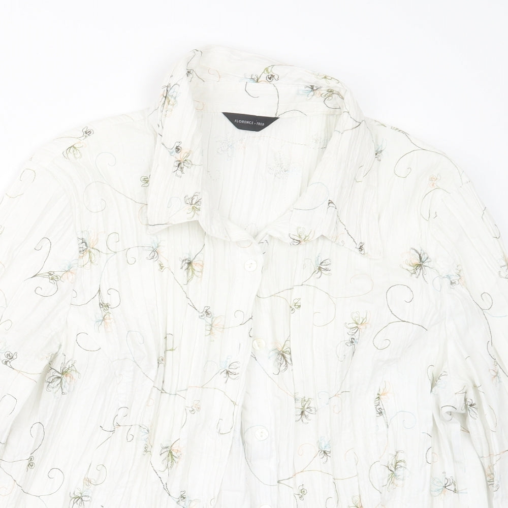 Florence + Fred Womens White   Basic Button-Up Size 20