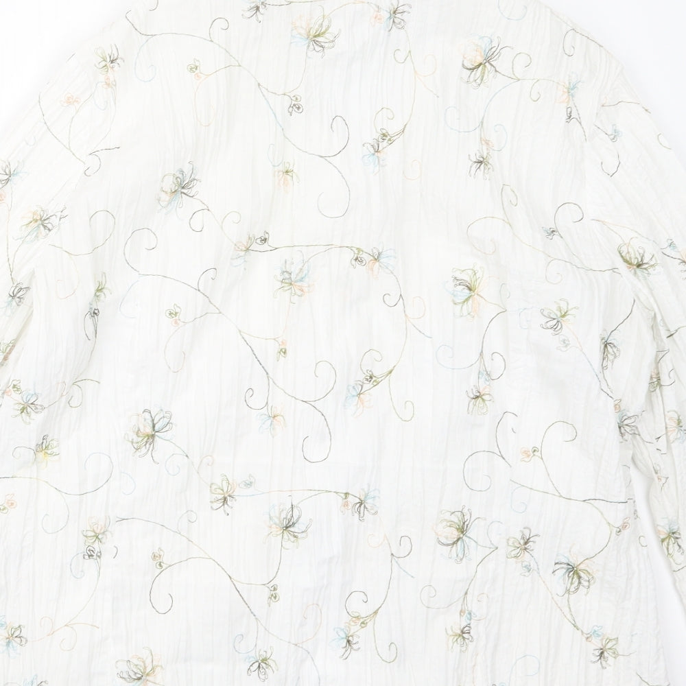 Florence + Fred Womens White   Basic Button-Up Size 20