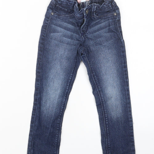 Squeeze Girls Blue  Denim Straight Jeans Size 4 Years