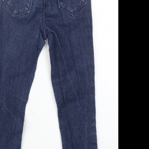 Squeeze Girls Blue  Denim Straight Jeans Size 4 Years