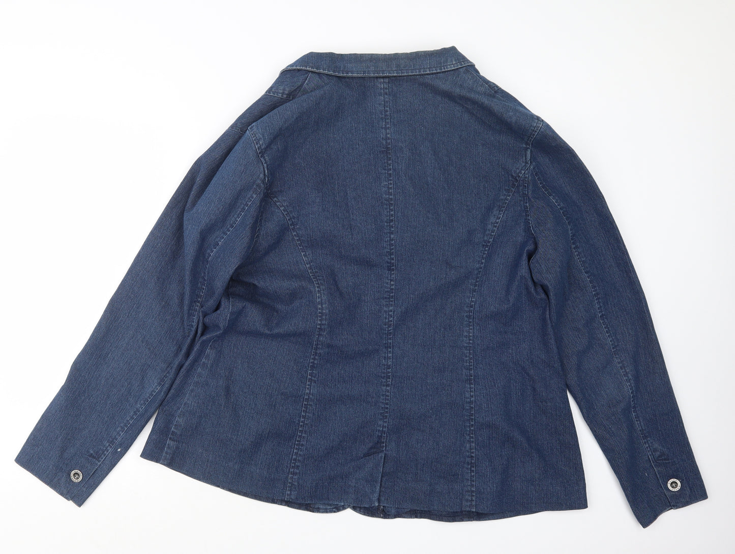 Maine Womens Blue  Denim Jacket  Size 20
