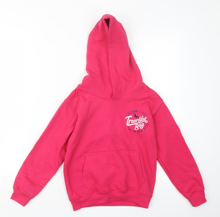 O'Shea Girls Pink   Pullover Hoodie Size M