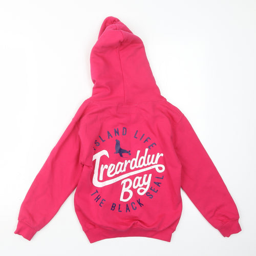 O'Shea Girls Pink   Pullover Hoodie Size M