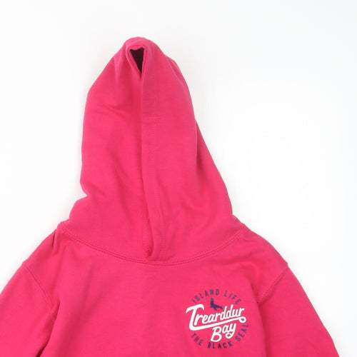 O'Shea Girls Pink   Pullover Hoodie Size M