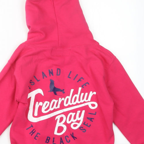 O'Shea Girls Pink   Pullover Hoodie Size M