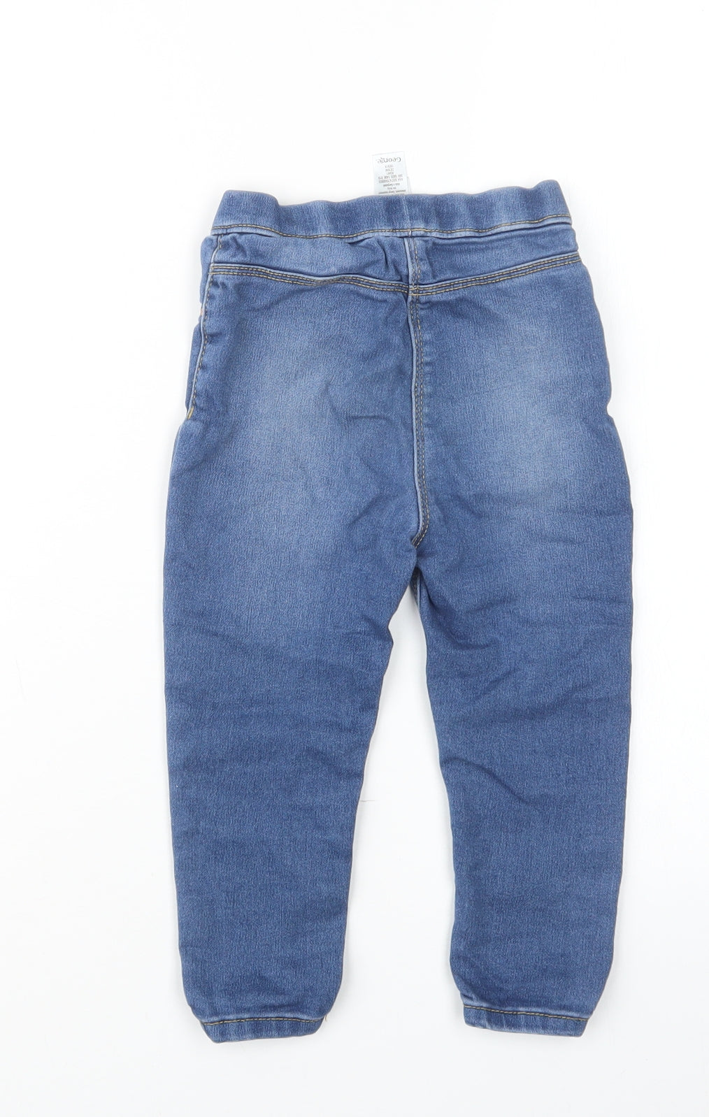George Boys Blue  Denim Straight Jeans Size 2-3 Years