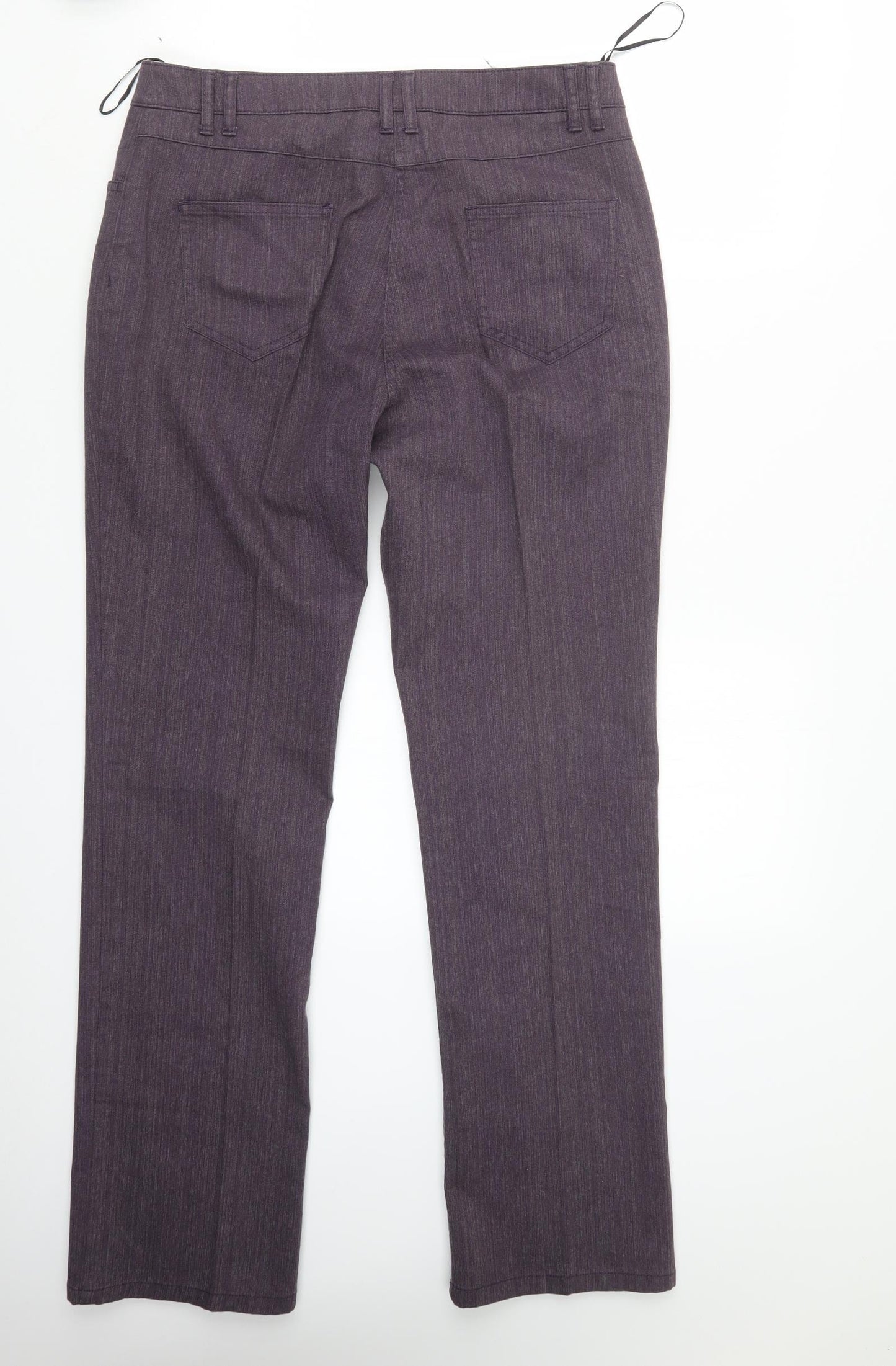 Per Una Womens Purple   Trousers  Size 14 L31 in