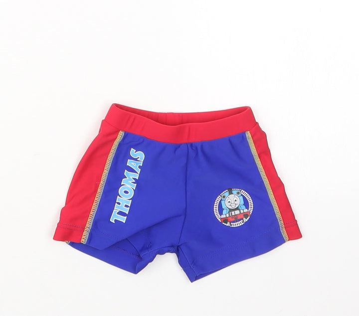 Adams Kids Boys Blue   Cropped Trousers Size 9-12 Months  - Thomas the Tank