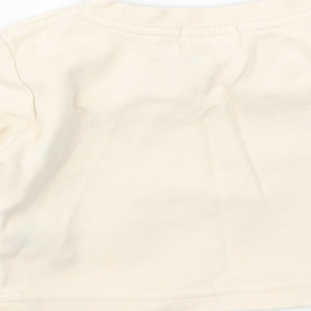 Earlydays Boys Beige   Basic T-Shirt Size 0-3 Months