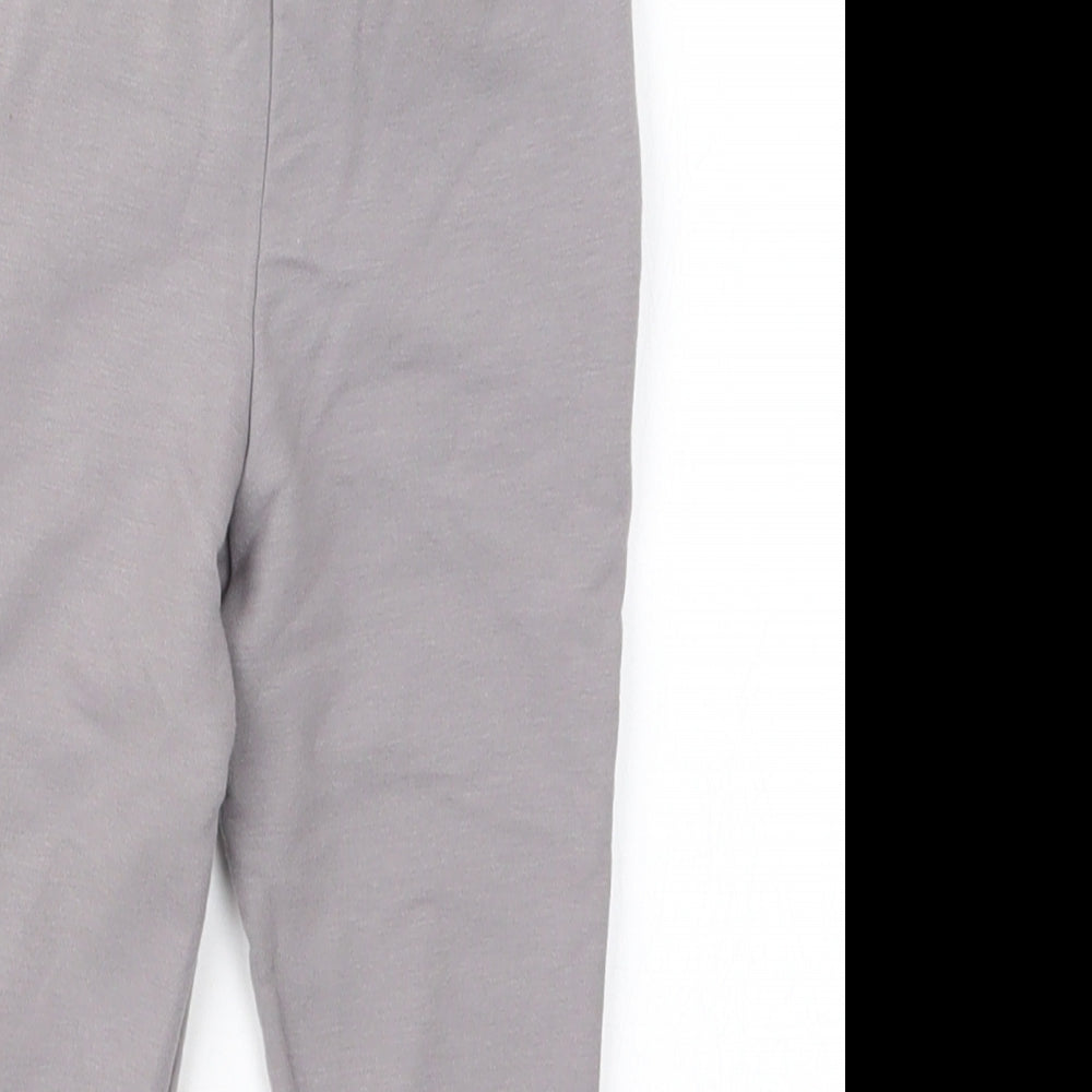 Preworn Boys Grey   Jogger Trousers Size 9-12 Months