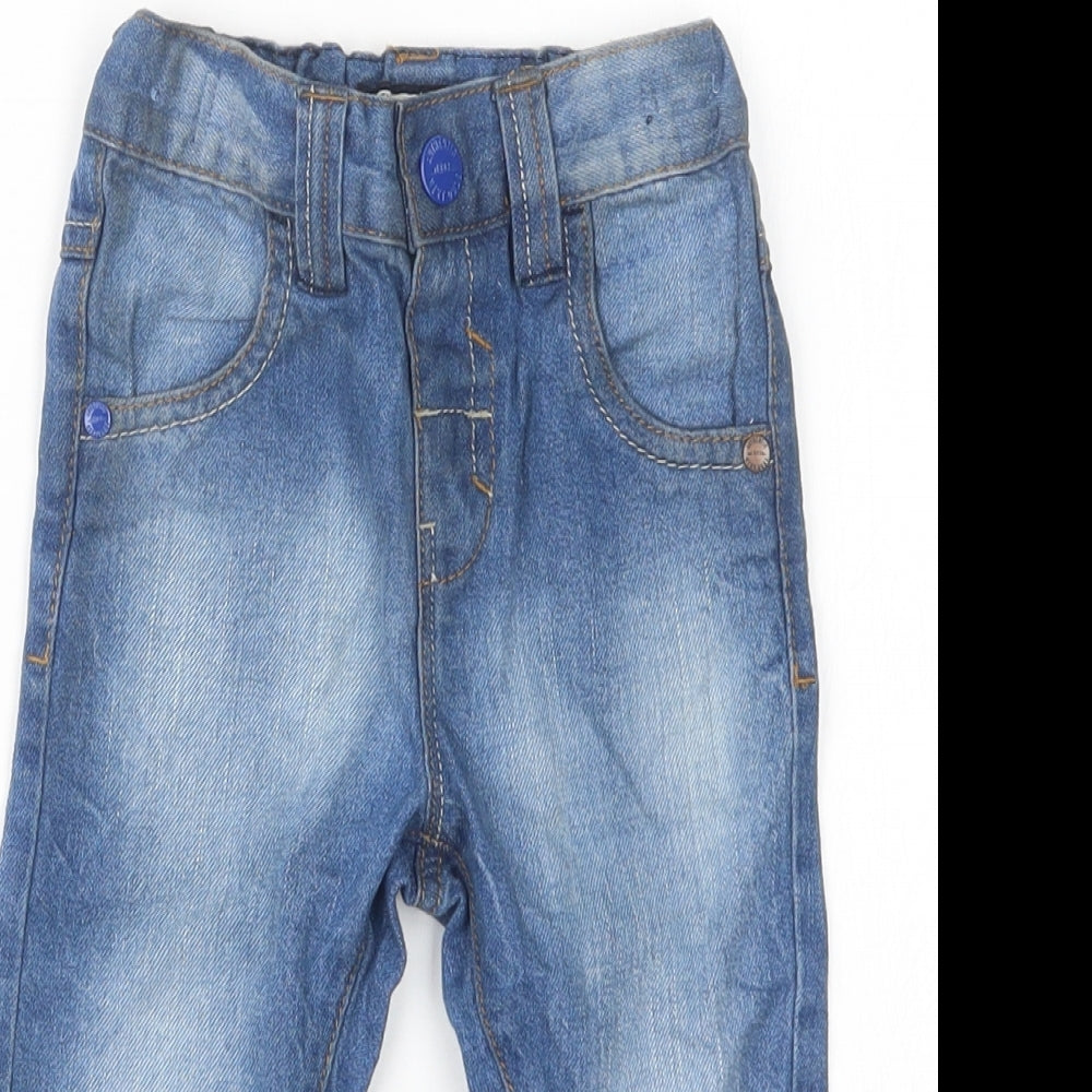 NEXT Boys Blue  Denim Capri Jeans Size 12-18 Months