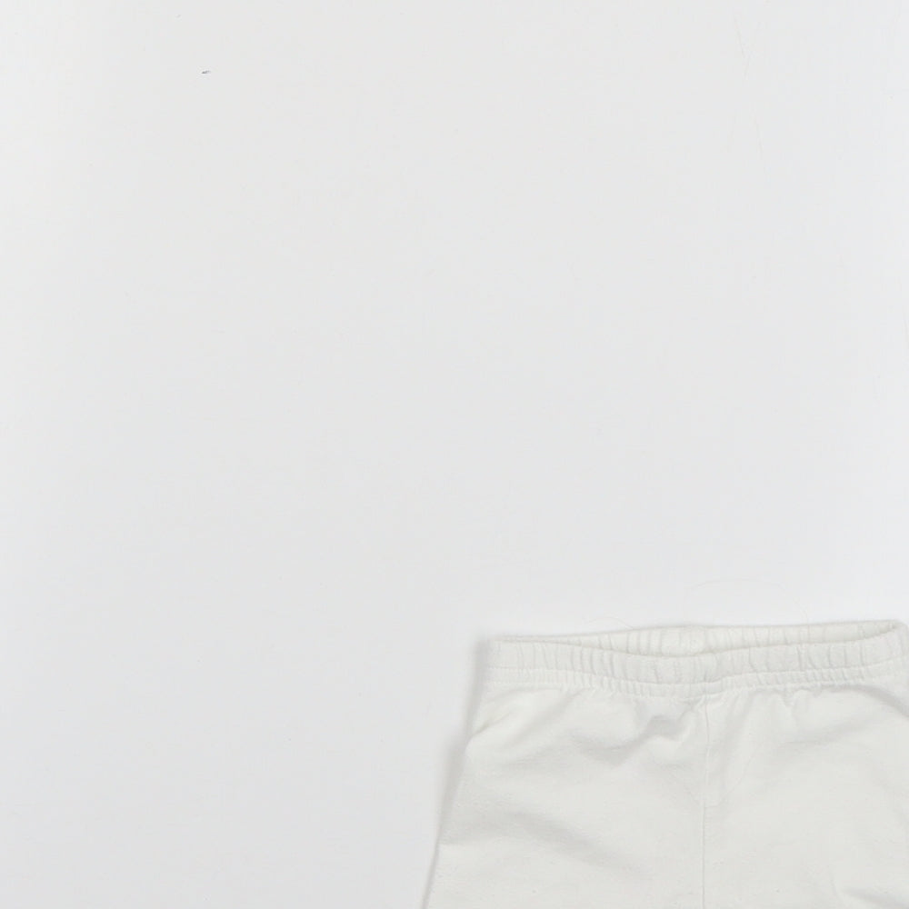 M&Co Baby White   Cropped Leggings Size 0-3 Months