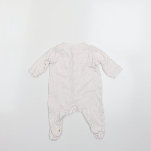 George Baby Pink Polka Dot  Babygrow One-Piece Size 0-3 Months