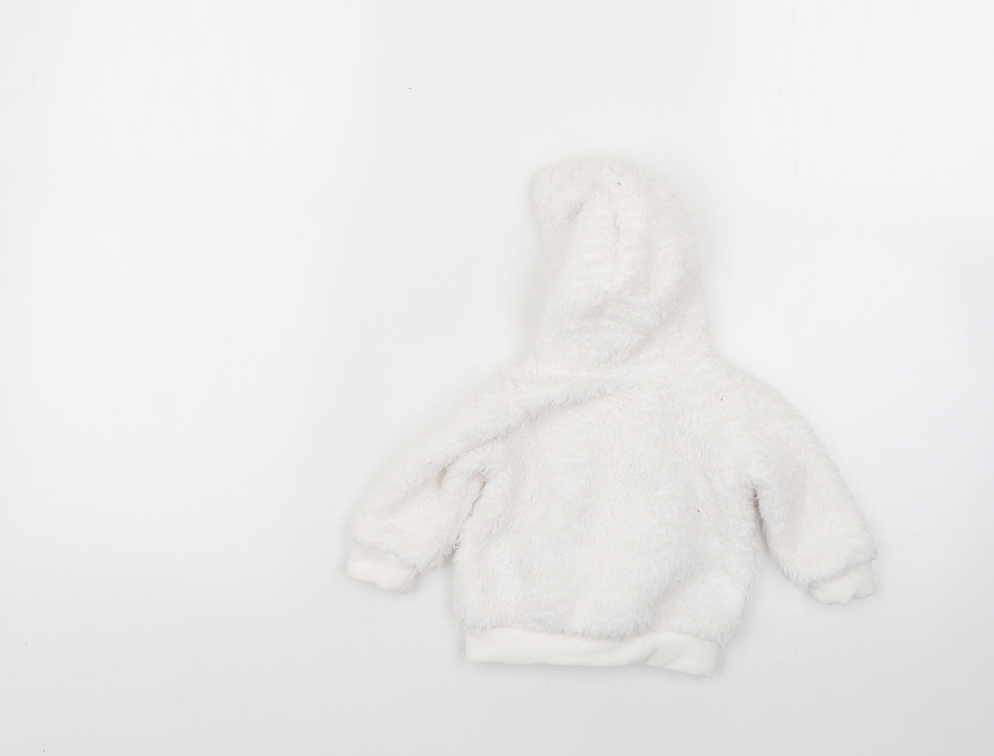 Preworn Baby White   Jacket  Size Newborn