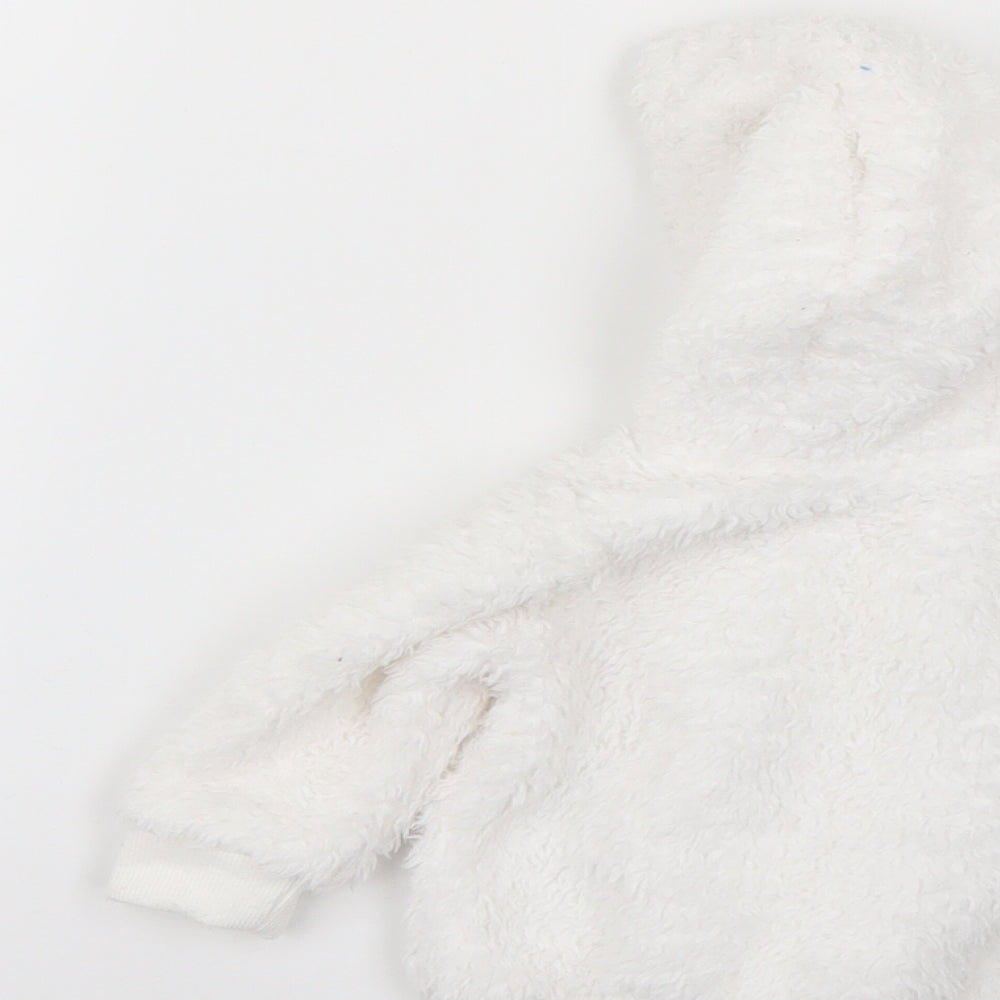 Preworn Baby White   Jacket  Size Newborn