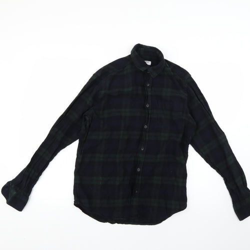 Cedar Wood State Mens Multicoloured Check   Button-Up Size S