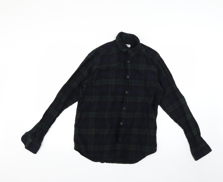 Cedar Wood State Mens Multicoloured Check   Button-Up Size S