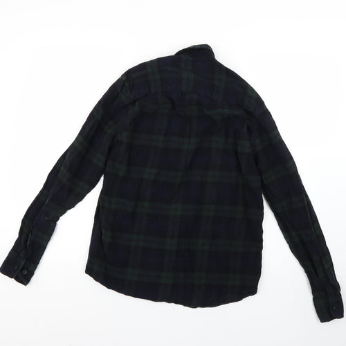Cedar Wood State Mens Multicoloured Check   Button-Up Size S