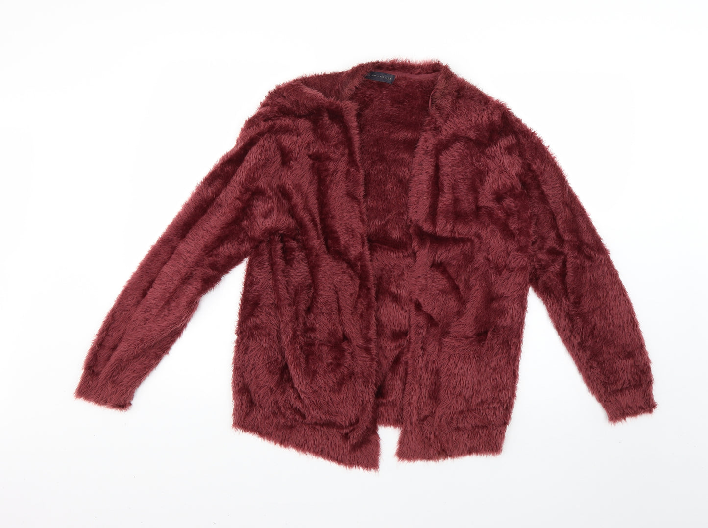 Marks and Spencer Womens Red   Cardigan Jumper Size 18