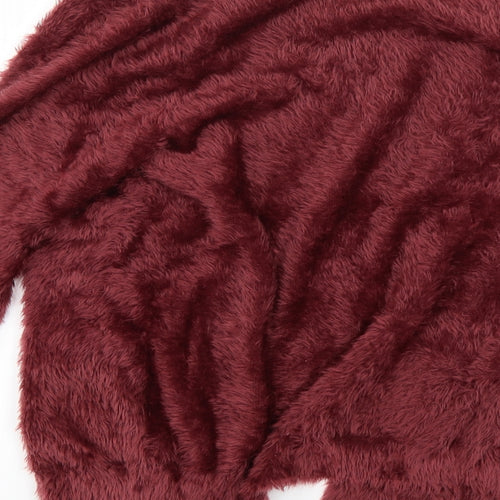 Marks and Spencer Womens Red   Cardigan Jumper Size 18