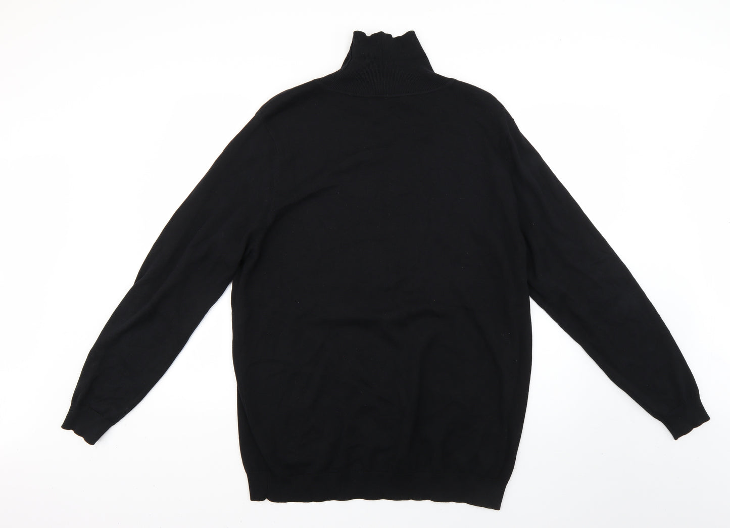 George Mens Black   Pullover Jumper Size XL