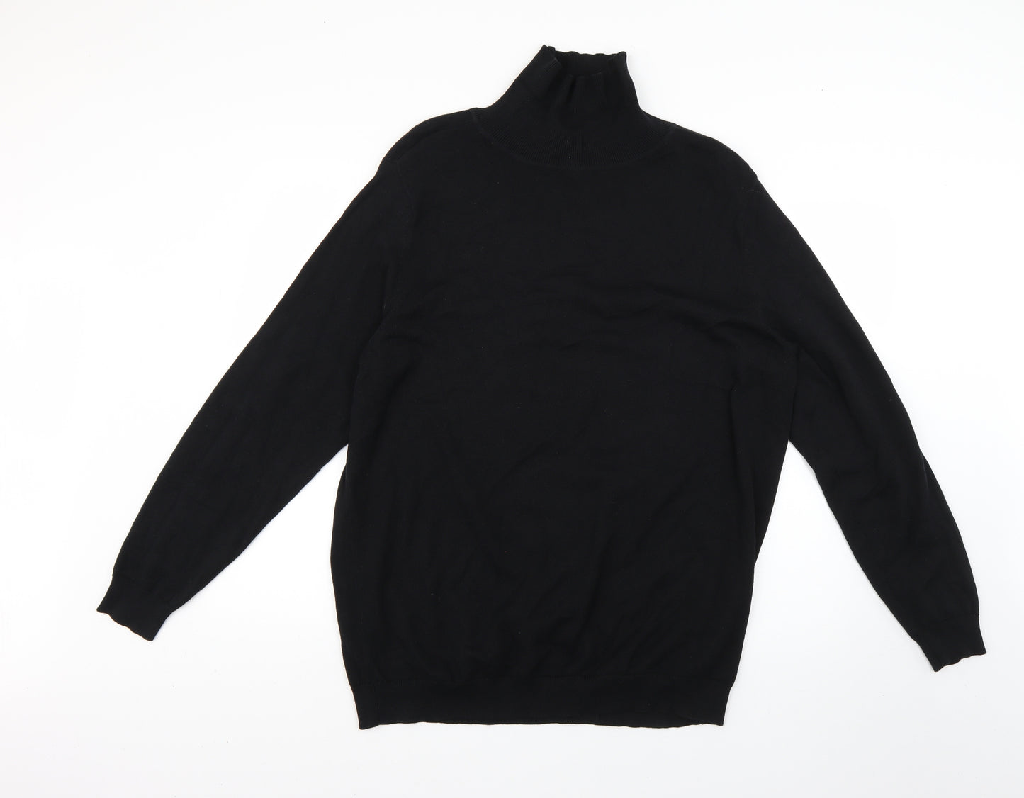 George Mens Black   Pullover Jumper Size XL