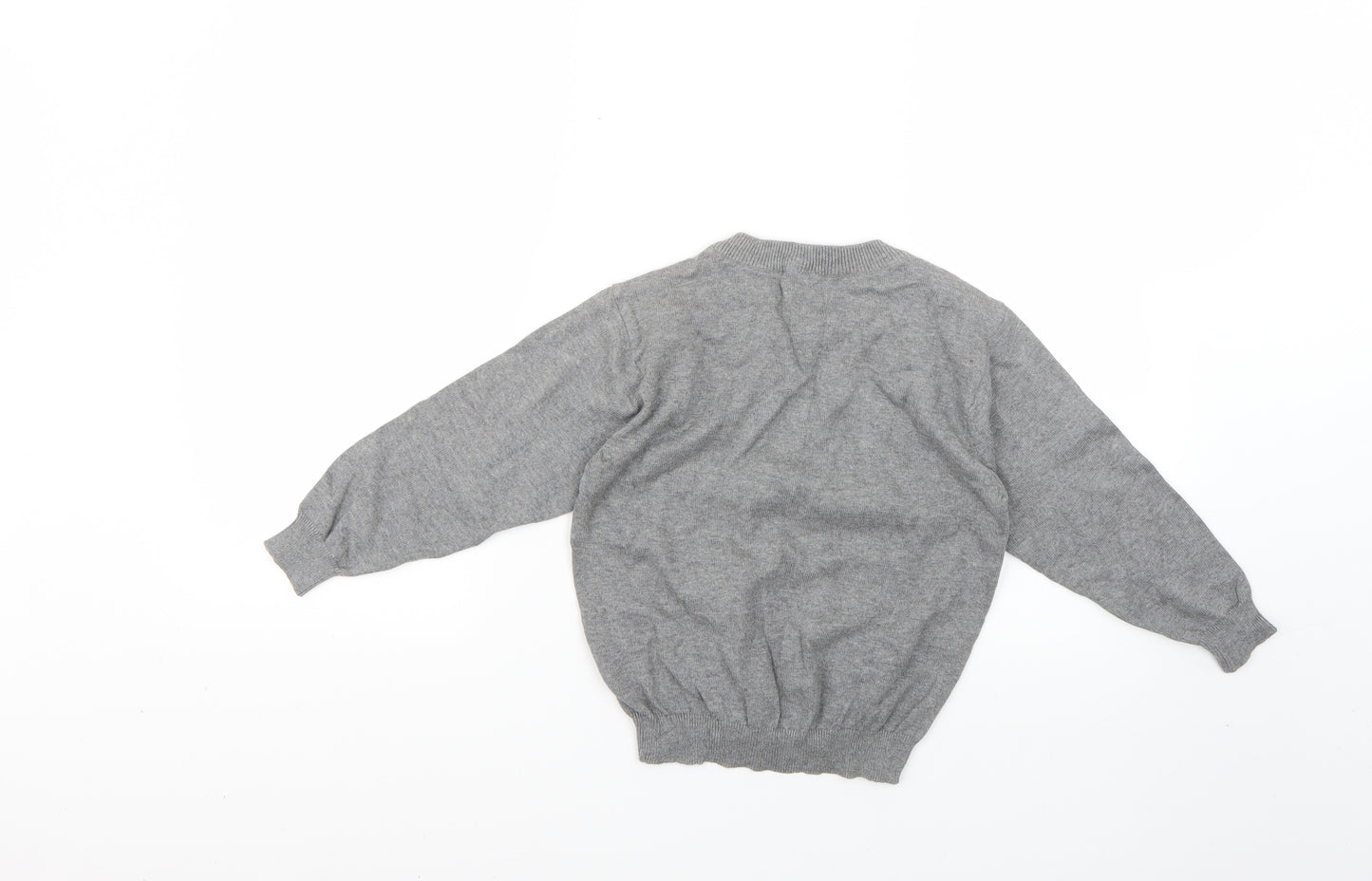 TU Boys Grey   Pullover Jumper Size 5 Years  - school wear