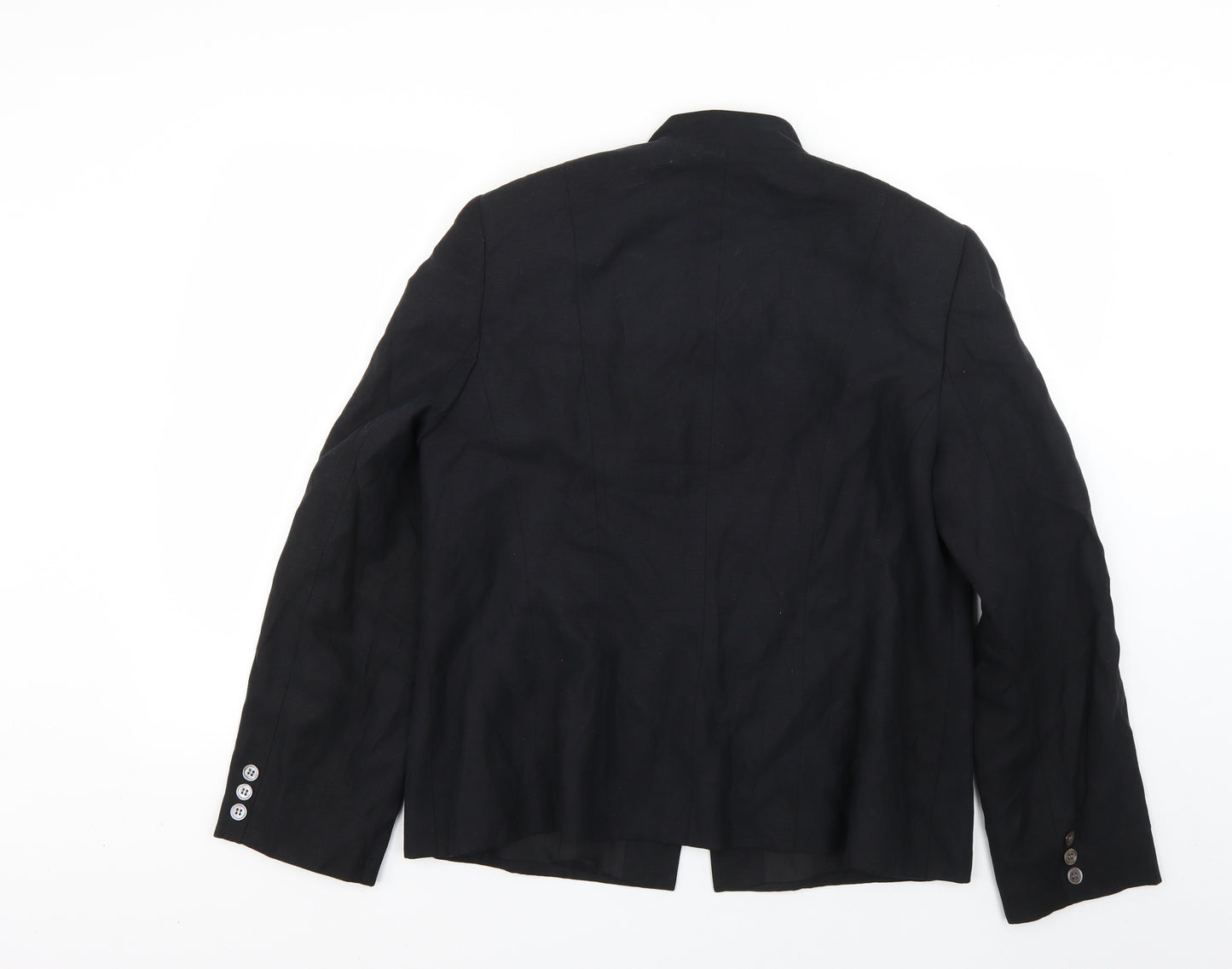 Country Casuals Womens Black   Jacket Coat Size 18