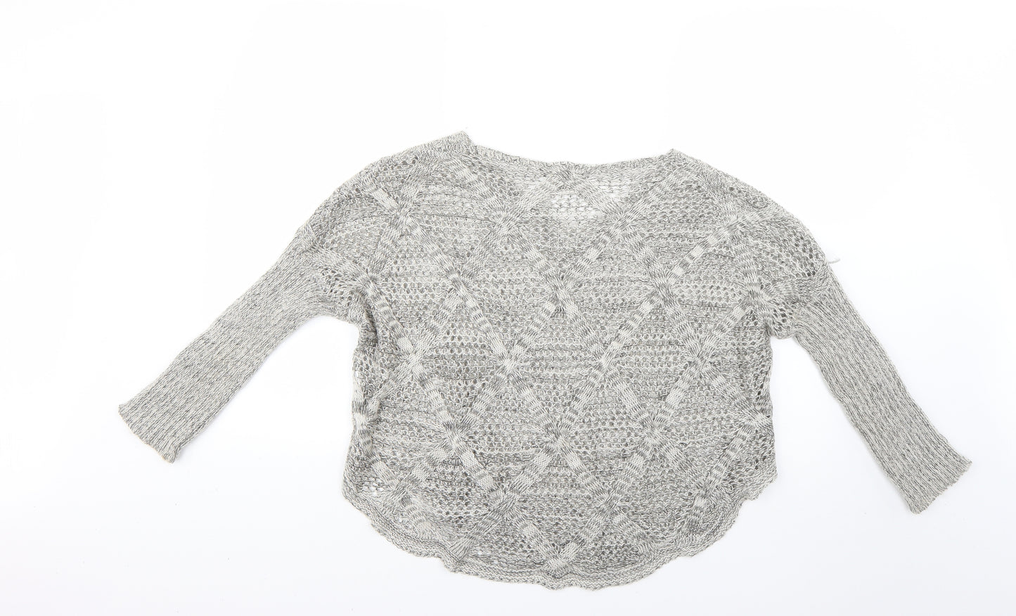 hold tide Womens Grey   Pullover Jumper Size M