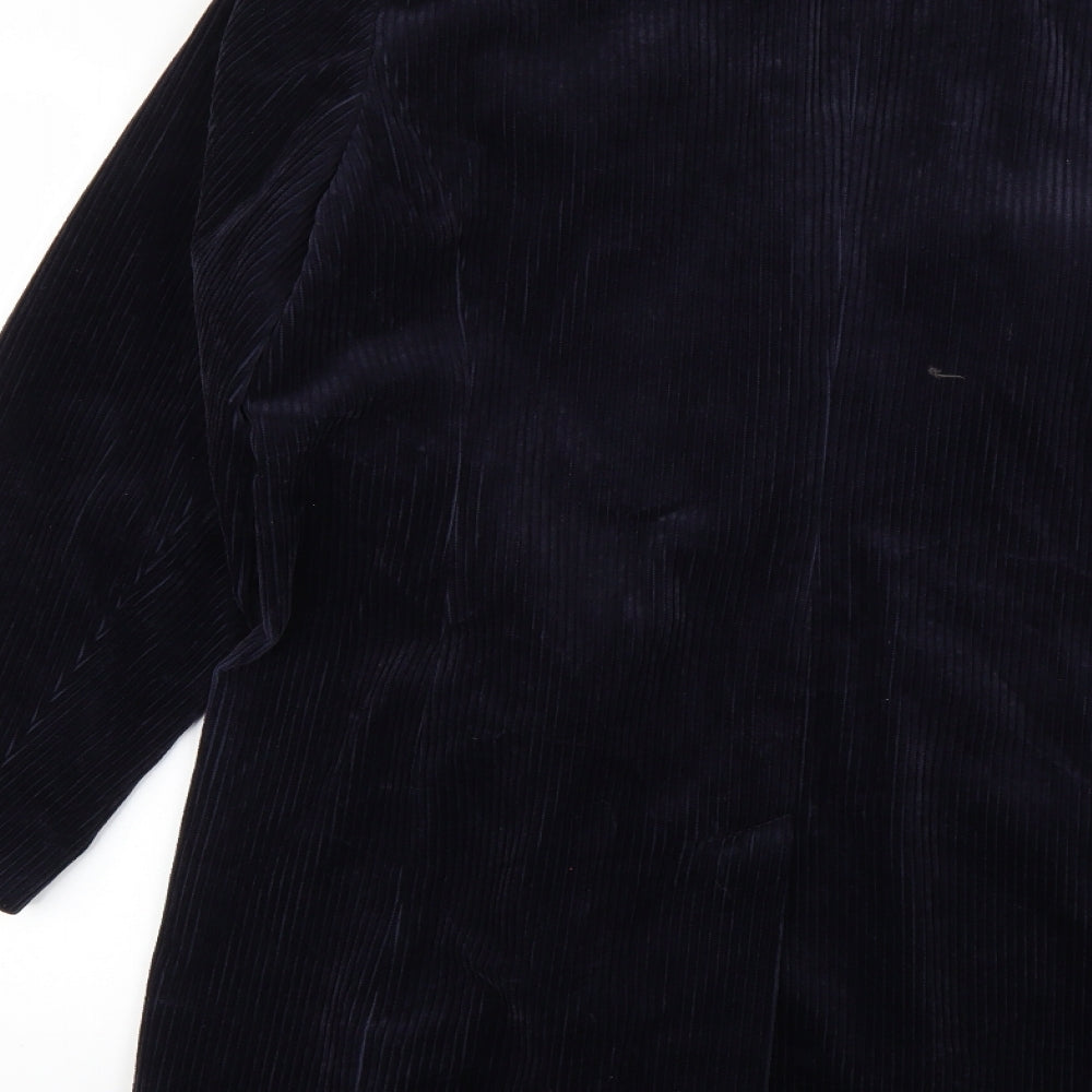 Marks and Spencer Womens Blue   Pea Coat Coat Size 22