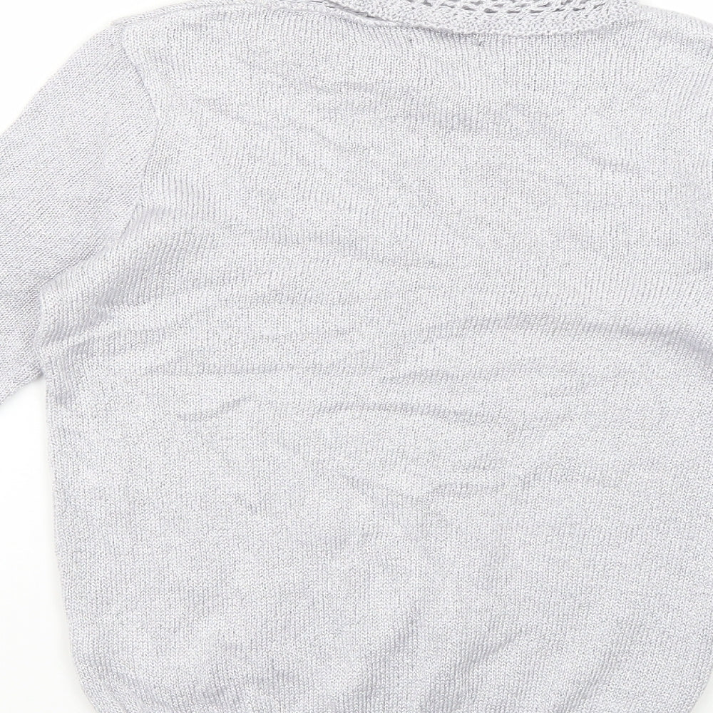 Therapy Womens Silver   Pullover Jumper Size 10
