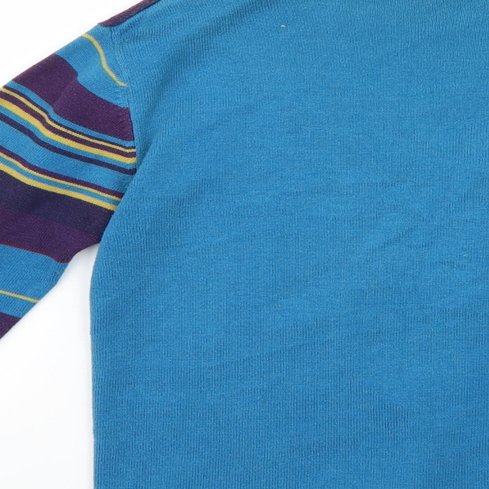 Style Womens Multicoloured Geometric  Cardigan Jumper Size 12