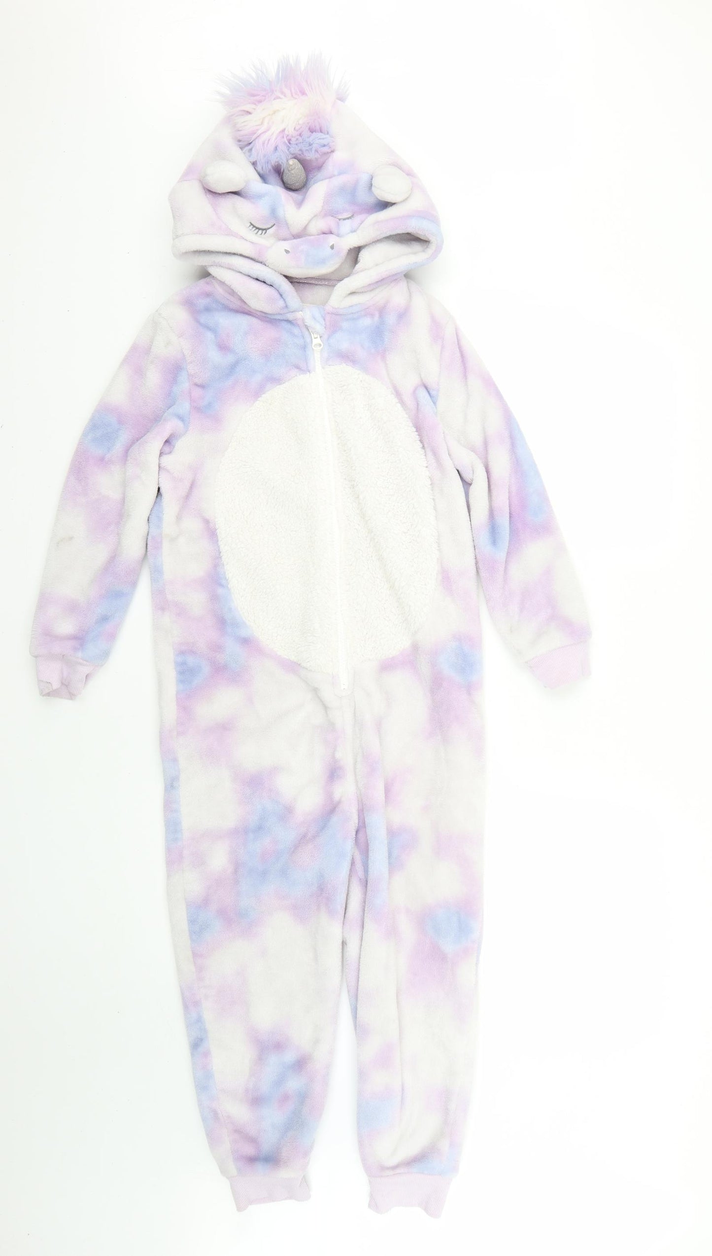 NEXT Girls Multicoloured Geometric  Top One Piece Size 8 Years